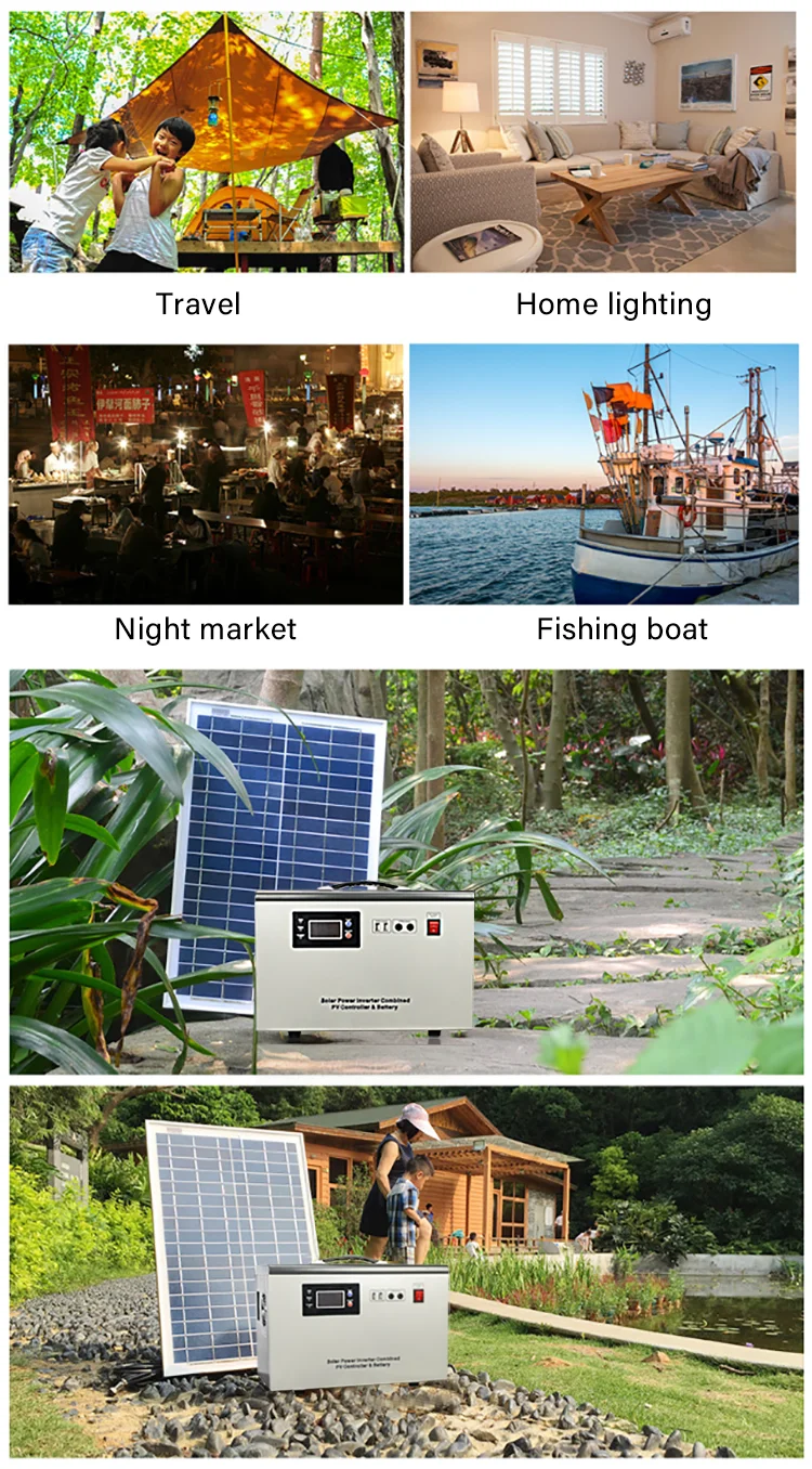 Anern Factory direct sales 500w panel solar power kit