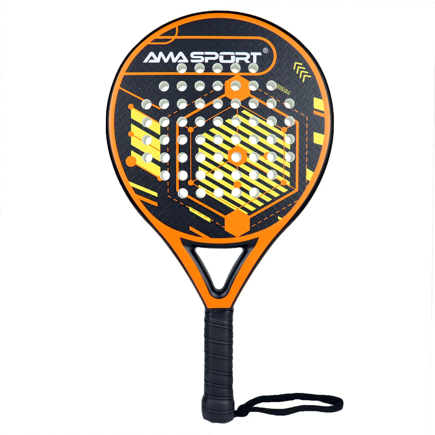 

Hot Selling Head Quality Custom Multiple Design Padel Tennis Racket