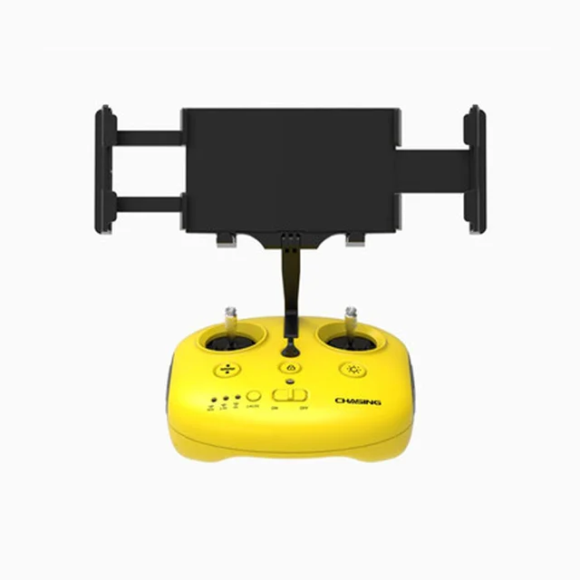 

100m depth underwater vehicle 4K HD diving photography inspection machine Five drive micro underwater UAV, Yellow