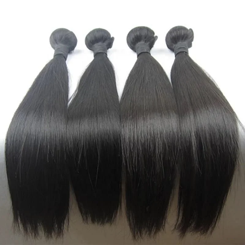 

Beica Straight human Hair Extension 10-40 inches Brazilian Human weft for woman Guangzhou virgin hair hair products vendors
