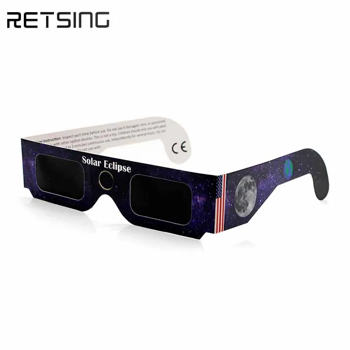 
Paper Cardboard Solar Eclipse Glasses for Viewing 2020 Chile Eclipse 
