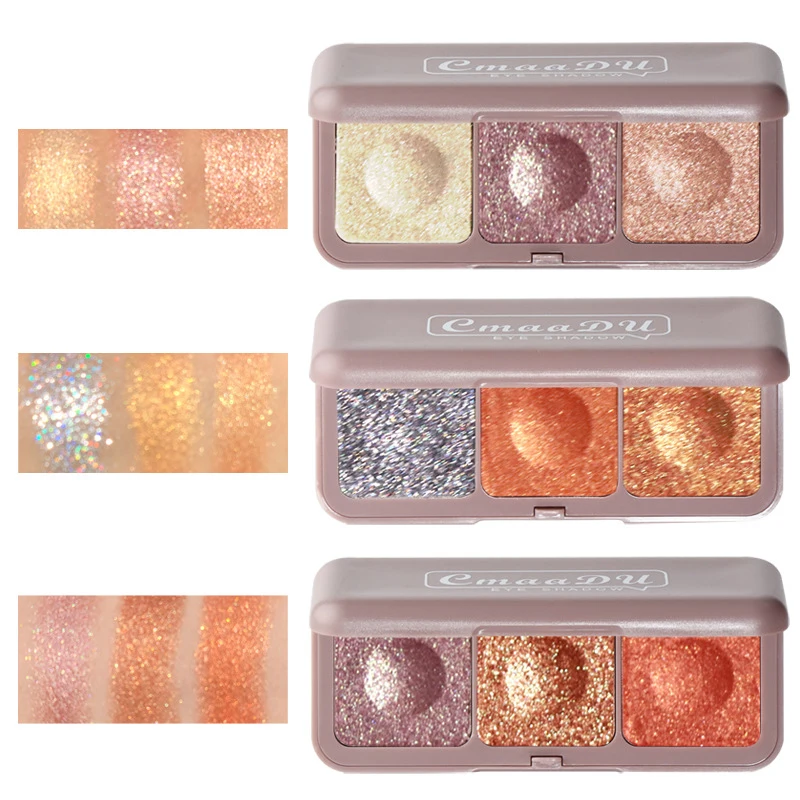 

Factory Wholesale Professional Eye Shadow Make Up Kit Glitter Eyeshadow Eye Shadow Palette