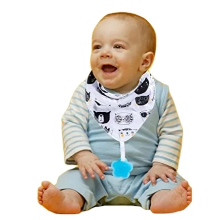 

China manufacturer the good baby drool bandana bib unisex with great price, Picture showed or customized