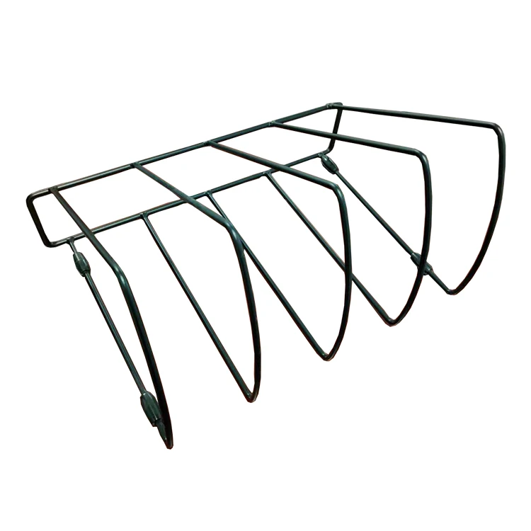 

Office folder newspaper magazine metal storage rack, Black / violet