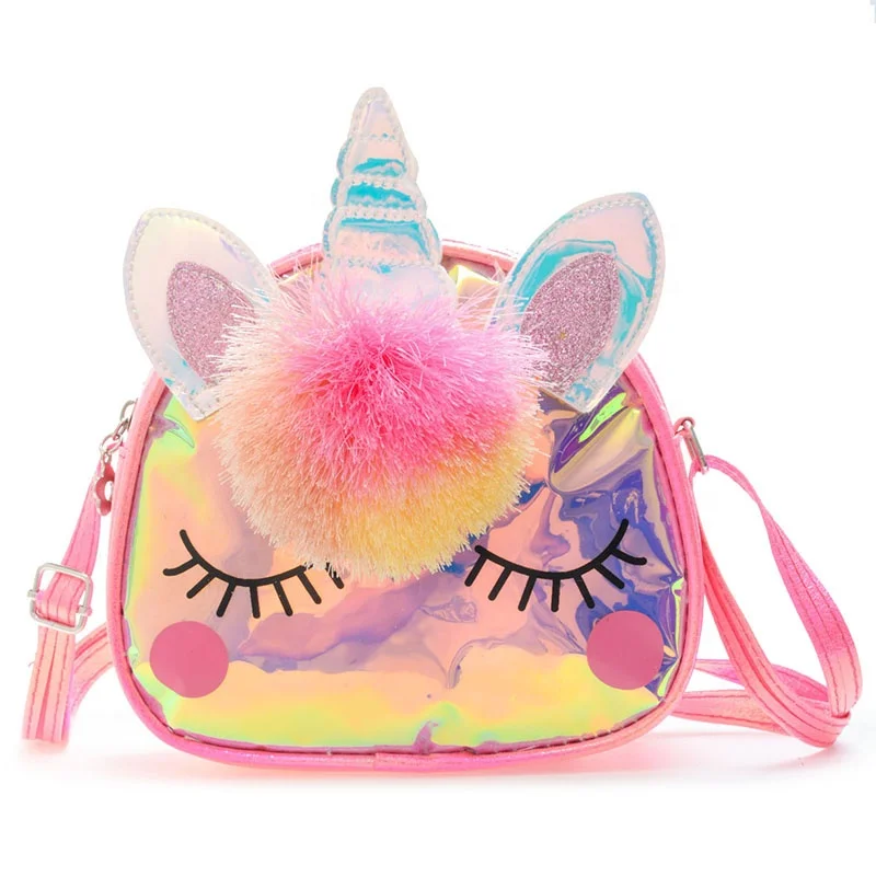 

Fashion brand designer children shoulder bag girls purse babies crossbody bags casual unicorn kids purse wholesale, Pictures or customized color