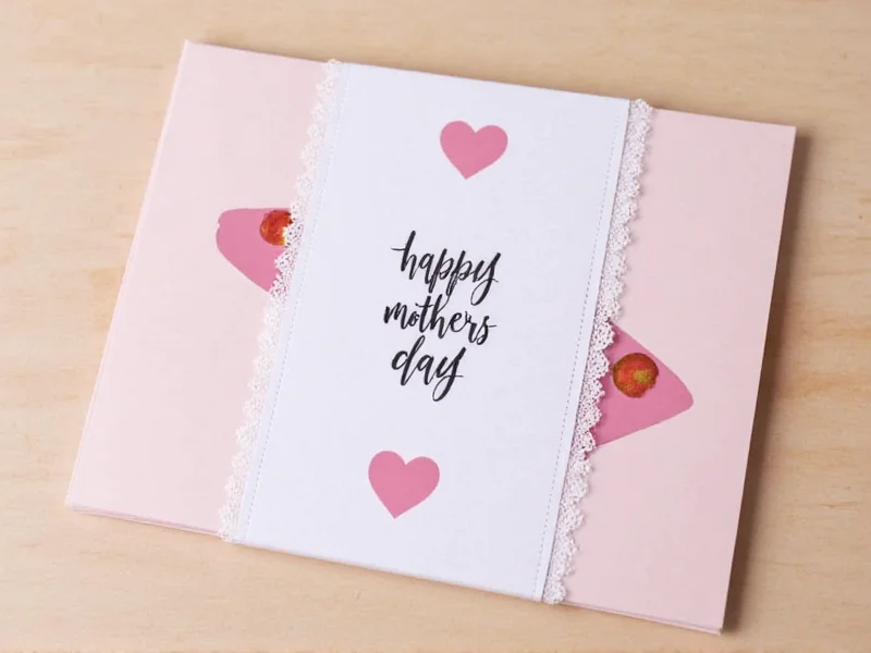 diy mothers day card
