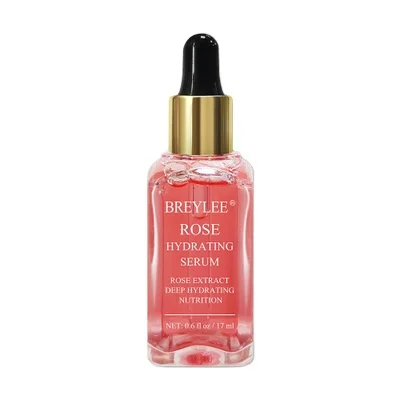 

BREYLEE Skin Care Serum Rose Nourishing Soothing Repair Facial Serum, Transparent