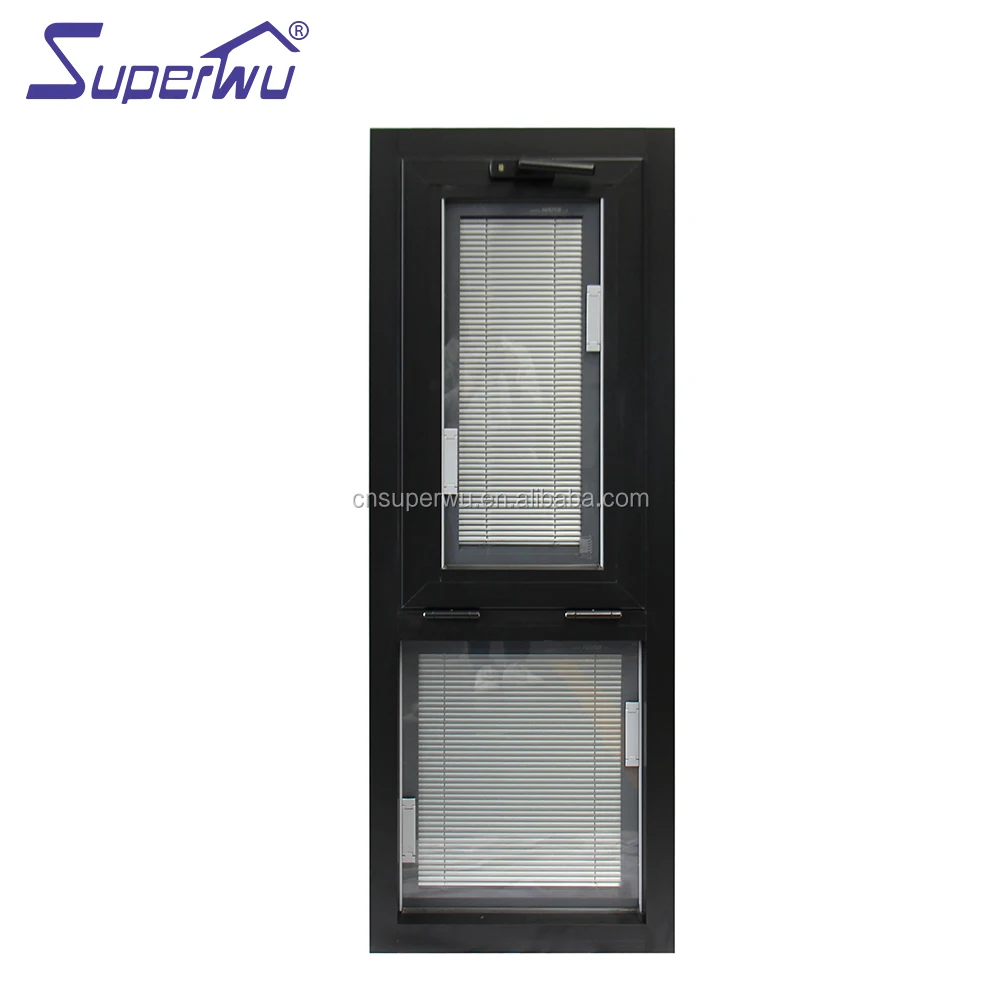 manufacturer Best price high quality impact rated glazed awning hung window