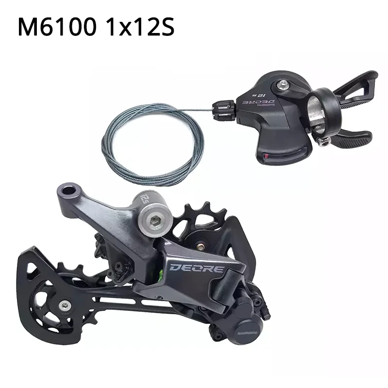 

Shimano DEORE M6100 12s Groupset SL M6100 SHIFT LEVER RD M6100 SGS REAR DERAILLEUR 12 Speed 12V SHIFTER SWITCH basic M7100 M8100