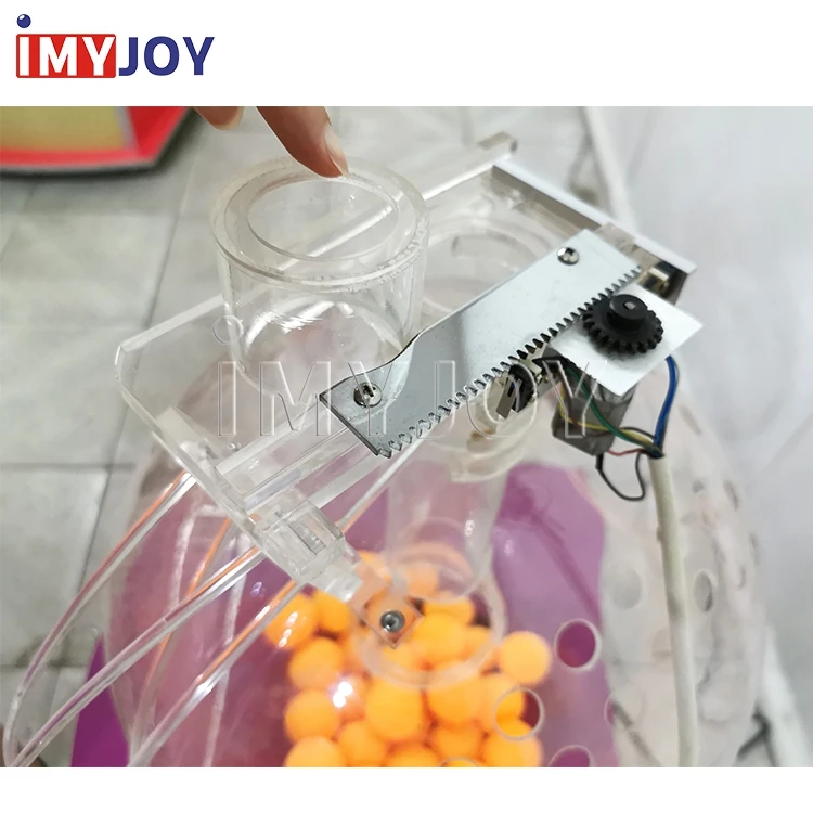 
Factory Lottery Lucky Ball Jet Blowing Lotto Ball Drawing Machine 