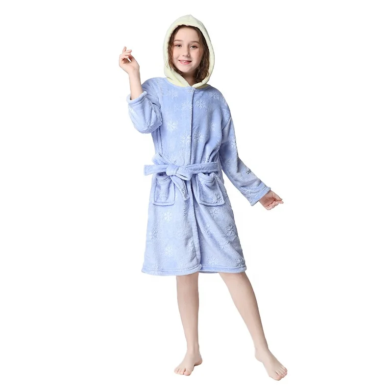 

Wholesale High Quality Girls Boys Winter OEM/ODM Nightgown Clothes Unicorn Cartoon Animal Kids sleepwear, Picture shows