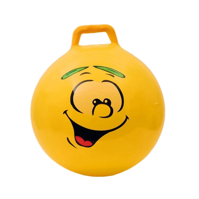 inflatable pvc toys hopper ball with round closed handle