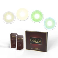 

Freshgo Super Natural Hidrocor Colored Contact Lenses 14.2mm Yearly Eye Lenses Color Contacts Lens For Cosmetic Eye