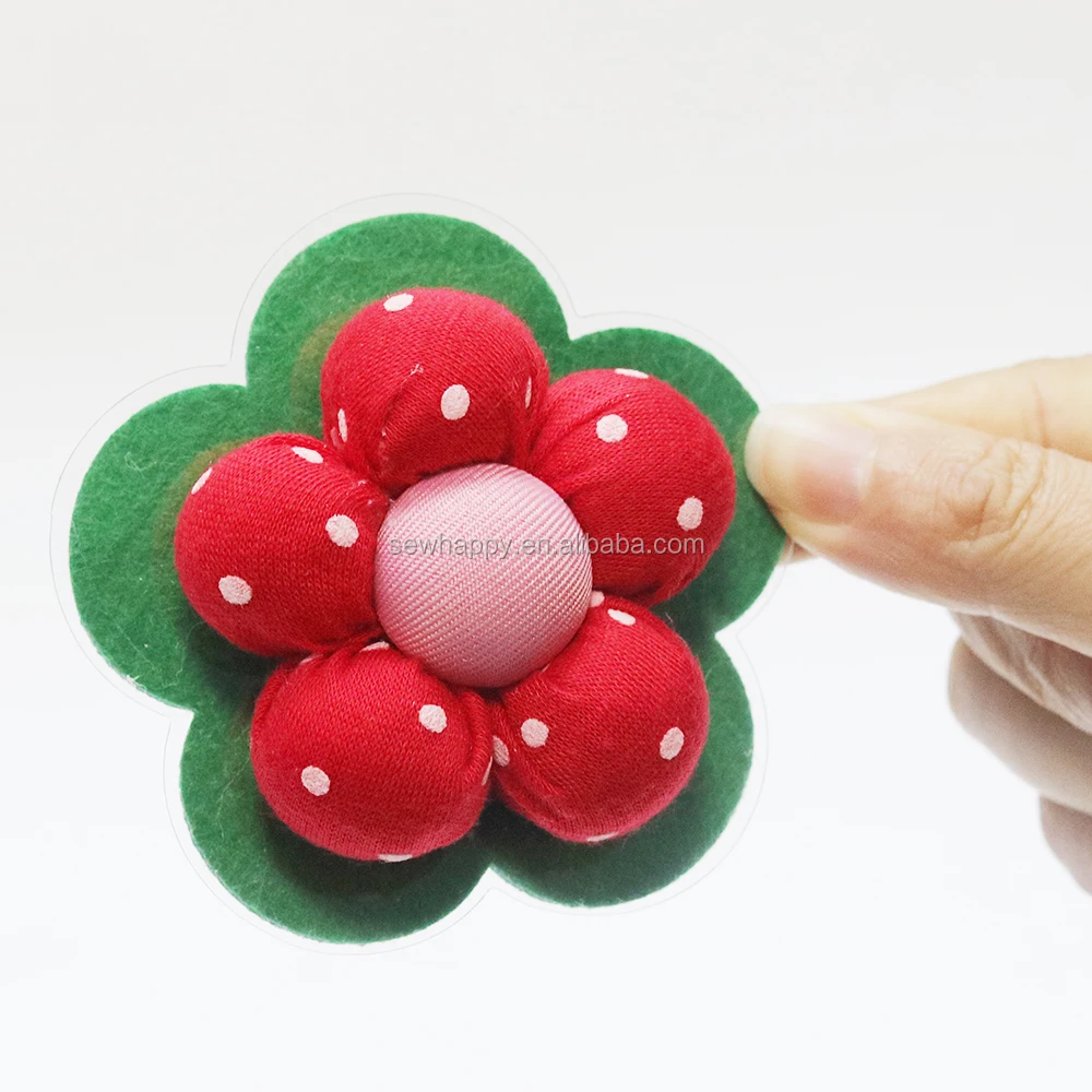 new flower sewing pin cushion diy