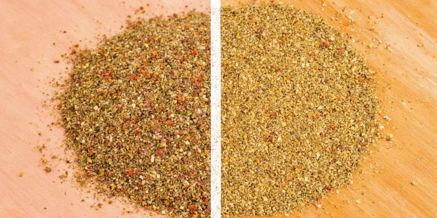 Close-up of za'atar spices in a bowl