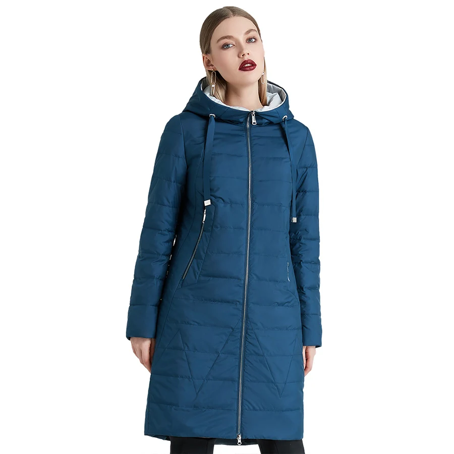 

MIEGOFCE New Design Spring Jacket Women's Coat Windproof Warm Female Parka Ladies Fall Winter Light Down Jacket Women Long Coat, 3 colors