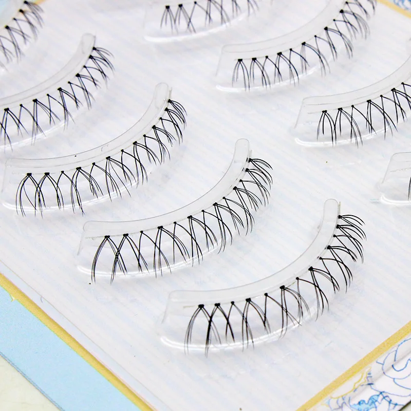 

Handmade Premium Bottom Lashes Wholesale False Lower Strip Under Eye Lashes With Private Box 031