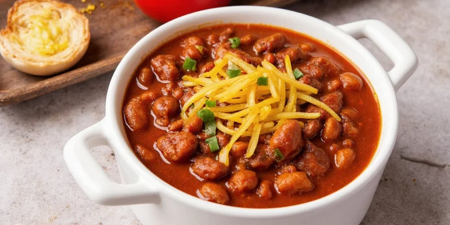 Aromas wafting from a crockpot filled with spicy chili