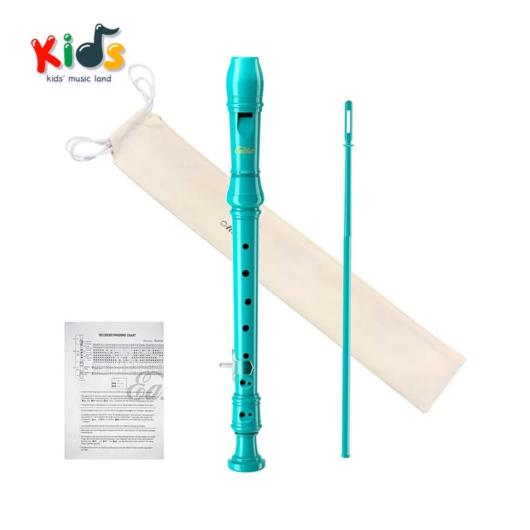 

Clarinet Professional Crystal Plastic Champagne Headjoint C Flute Musical Instrument Dizi-Flute, Red,blue,pink,white,green