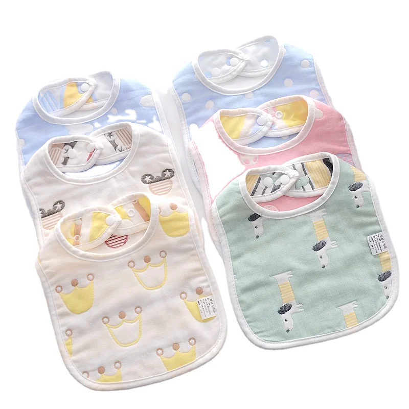 

2021 OEM multi-colors customize plain white bibs cotton printed baby bibs custom baby bibsbaby bibs waterproof, Picture showed or customized
