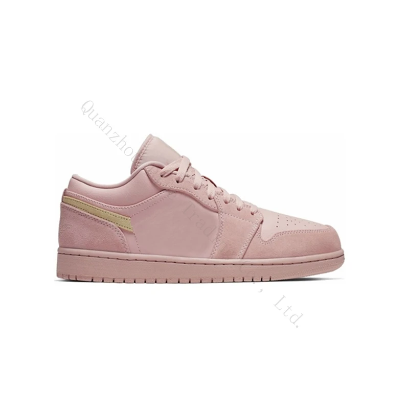

Jardon 1 low pink low men's women's fashion casual sports basketball running zapatillas shoes sneaker