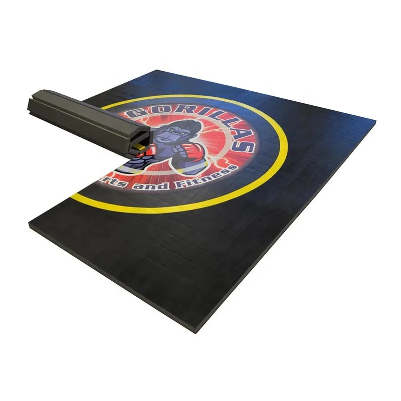 

Roll out wushu carpet bonded foam wrestling mat rhythmic gymnastics carpet cheer cheerleading floor mats for sale, Red, black, gray, blue, yellow