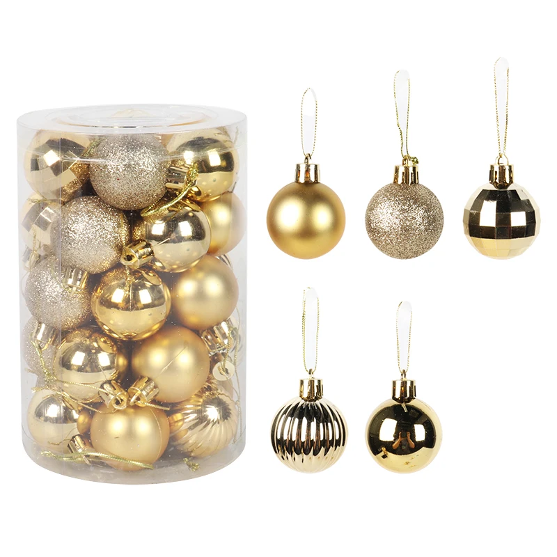 

Christmas Decorations Christmas Ball Bucket Ball Colorful Ball Shopping Mall Window Decoration Ceiling Christmas Tree Pendant
