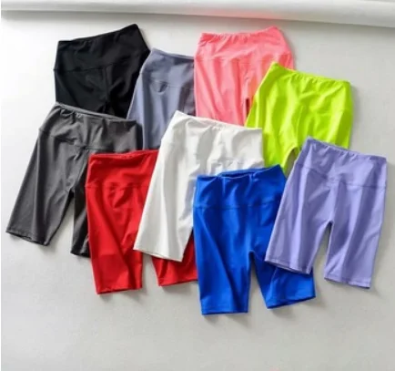 

High quality Custom logo Wholesale Womens yoga cycling biker shorts, Available