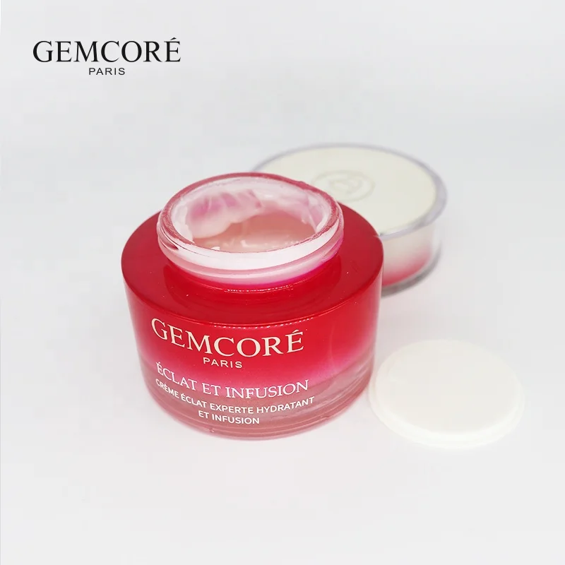 

24H hydrating nourishing whitening skin face cream day and night, White
