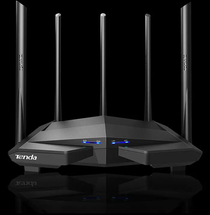 

Tenda AC11 AC1200 Smart Dual-Band Gigabit Wireless WiFi Router Wi-Fi Repeater/AP,1GHz CPU, Support IPTV/APP Manage/ Beamforming