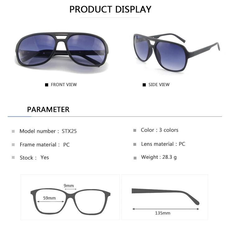 EUGENIA Retro PC Frame Wholesale 2020 Neweat Custom High Quality Sunglasses