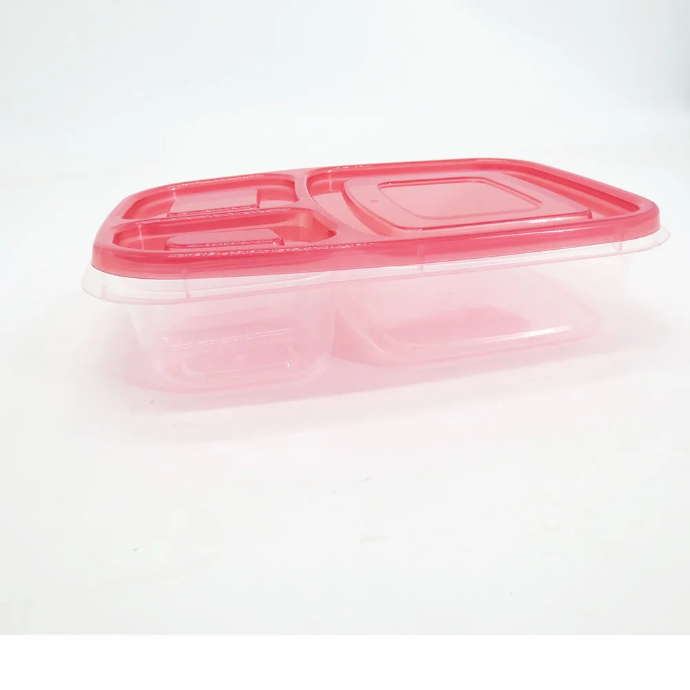 
china factory direct european union standard stackable kitchen lunch box containers for a dry dish soup and soda. 