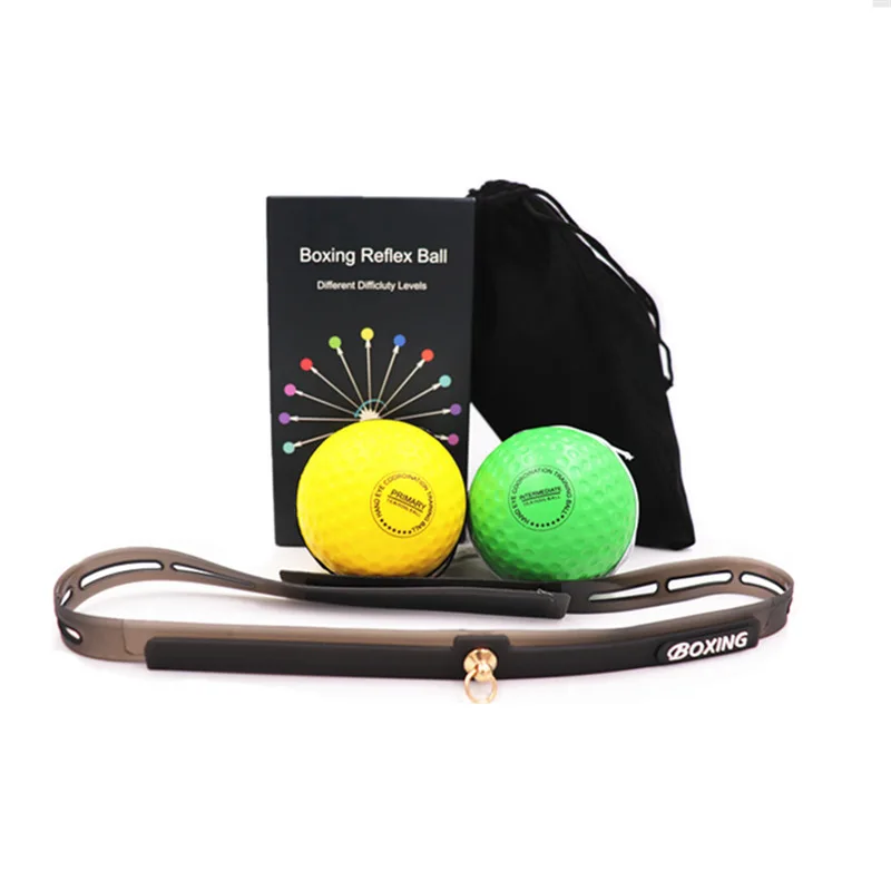 

2021 New Style Hot Gym Fitness Headset Speed Bubble Boxing Reflection Ball Speed Ball