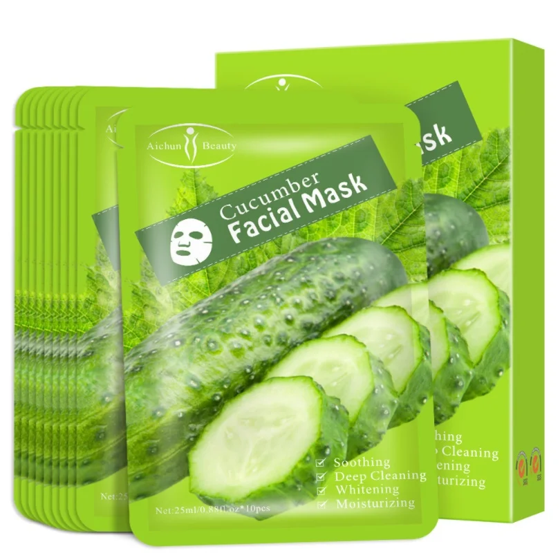 

Cucumber vendor facial skin care mask facial beauty mask, All color
