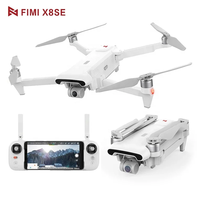 

4500mh 8KM FPV 3-axis Gimbal HDR Video GPS long Flight Time rain-proof RC Quadcopter FIMI X8SE 2020 4K Camera drone