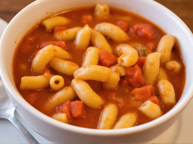 Perfect Homemade Tomato Macaroni Soup Recipe Guide