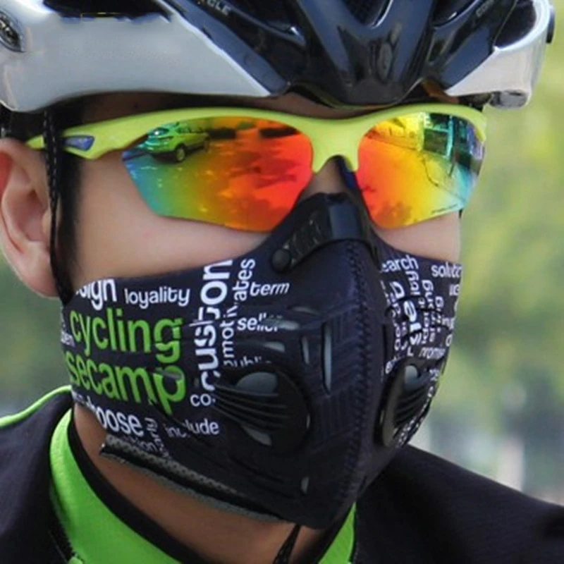 

RTS Riding mask outdoor sports anti-fog and haze Unisex dust-proof windproof masks breathable with breathing valve