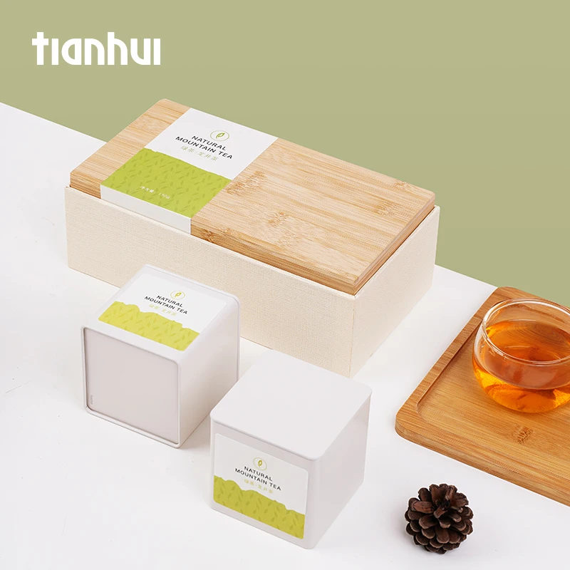 

Tianhui Gift Box Sets Paper Tea Packaging Bamboo Gift & Craftfood & Beverage Packaging Wood Paper Paperboard Rectangle