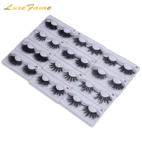 

Long Type 25 mm 5D Mink Eyelashes,100% Siberian Mink Fur False Eyelashes,Hand Made Strips Eyelashes Reusable Real Fake Eyelashes