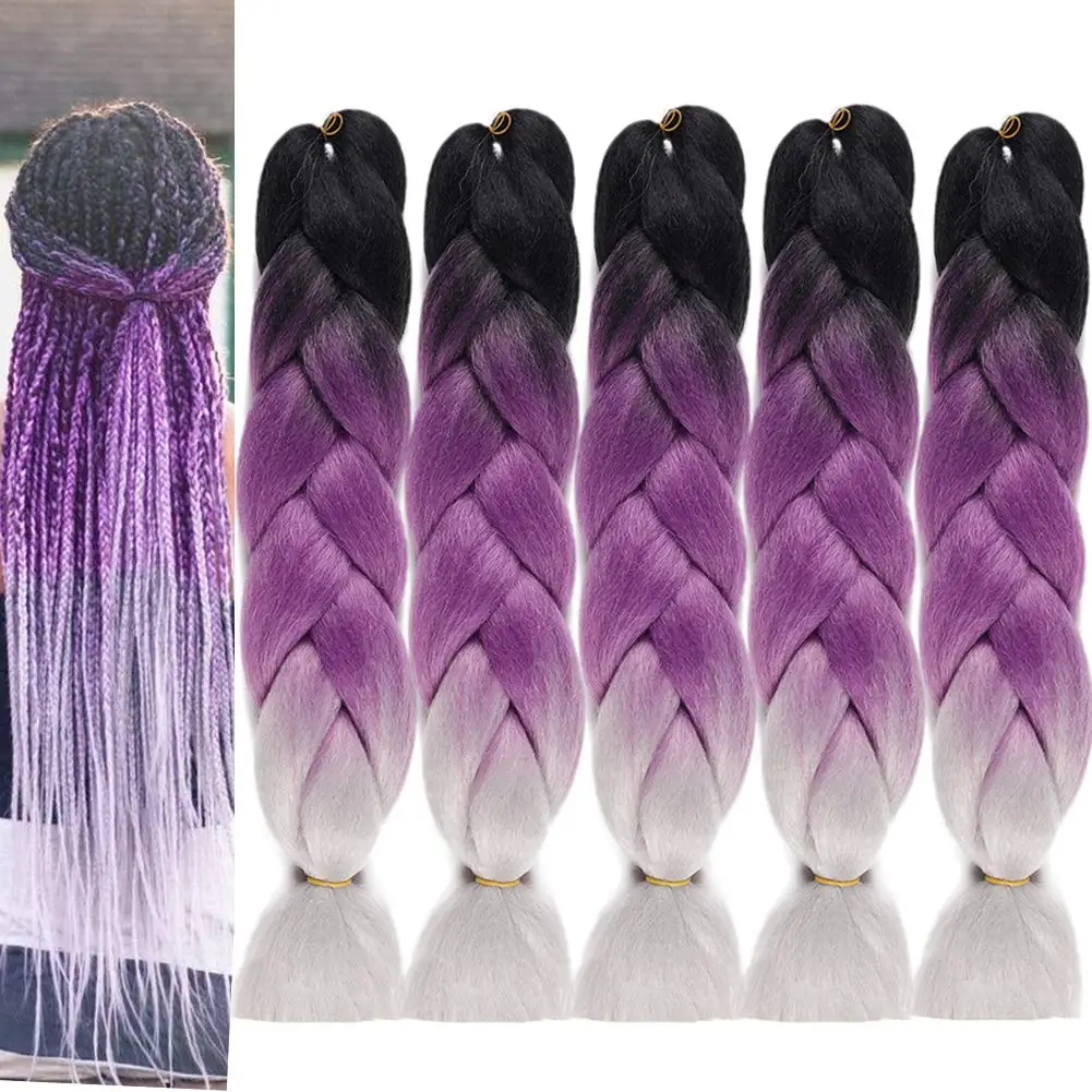 

Wholesale expression braiding hair synthetic hair jumbo crochet braids x pression ultra x pression braid hair H03, Many colors in stock