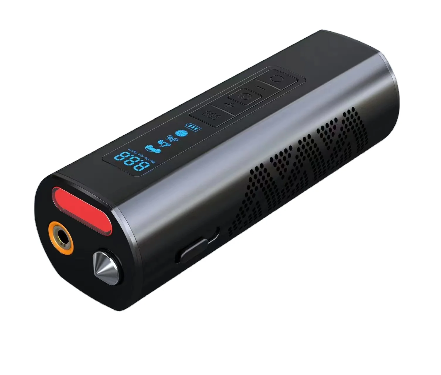 

150 PSI Tire Inflator Portable Air Compressor For Car Tires With Digital Pressure Gauge LED Light Electric Air Pump