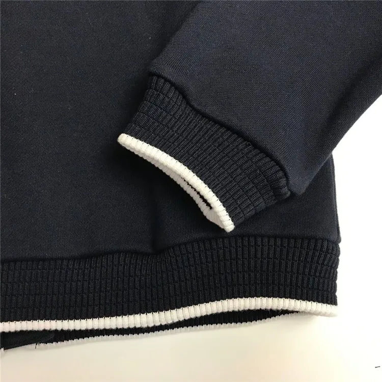 
Fine quality 100% cotton navy custom boys jackets kids 