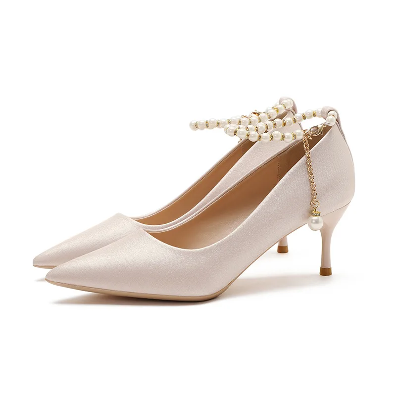 

The new 2021 striate female High Heel Shoes For Women
