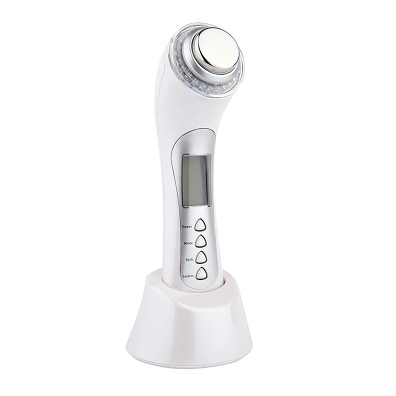 

Best Handheld Led Light Therapy Device Facial care Anti Aging Skin Care Device, White / gold