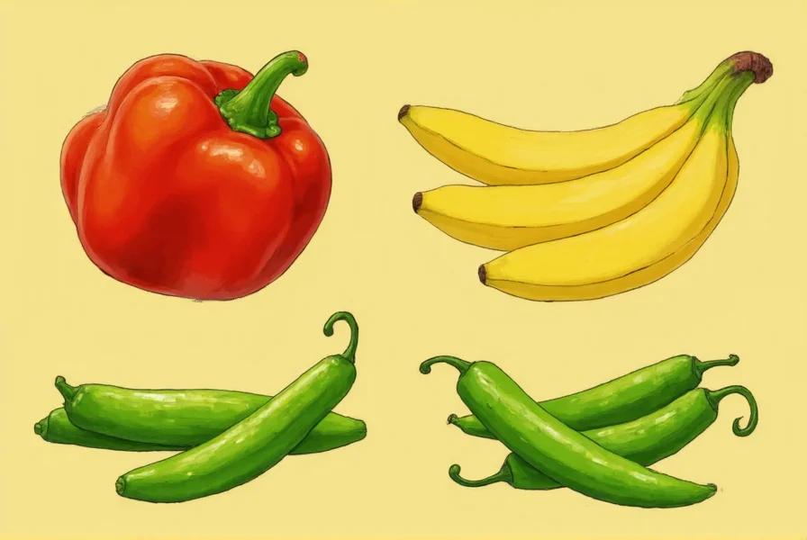 Banana Pepper vs Pepperoncini: Key Differences Explained
