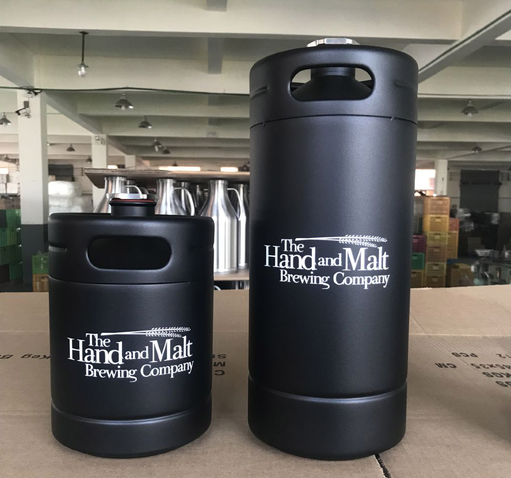 Stainless Steel 304 Food Grade Beer Nitro Cold Brew 4l Double Insulated Growler Buy Double