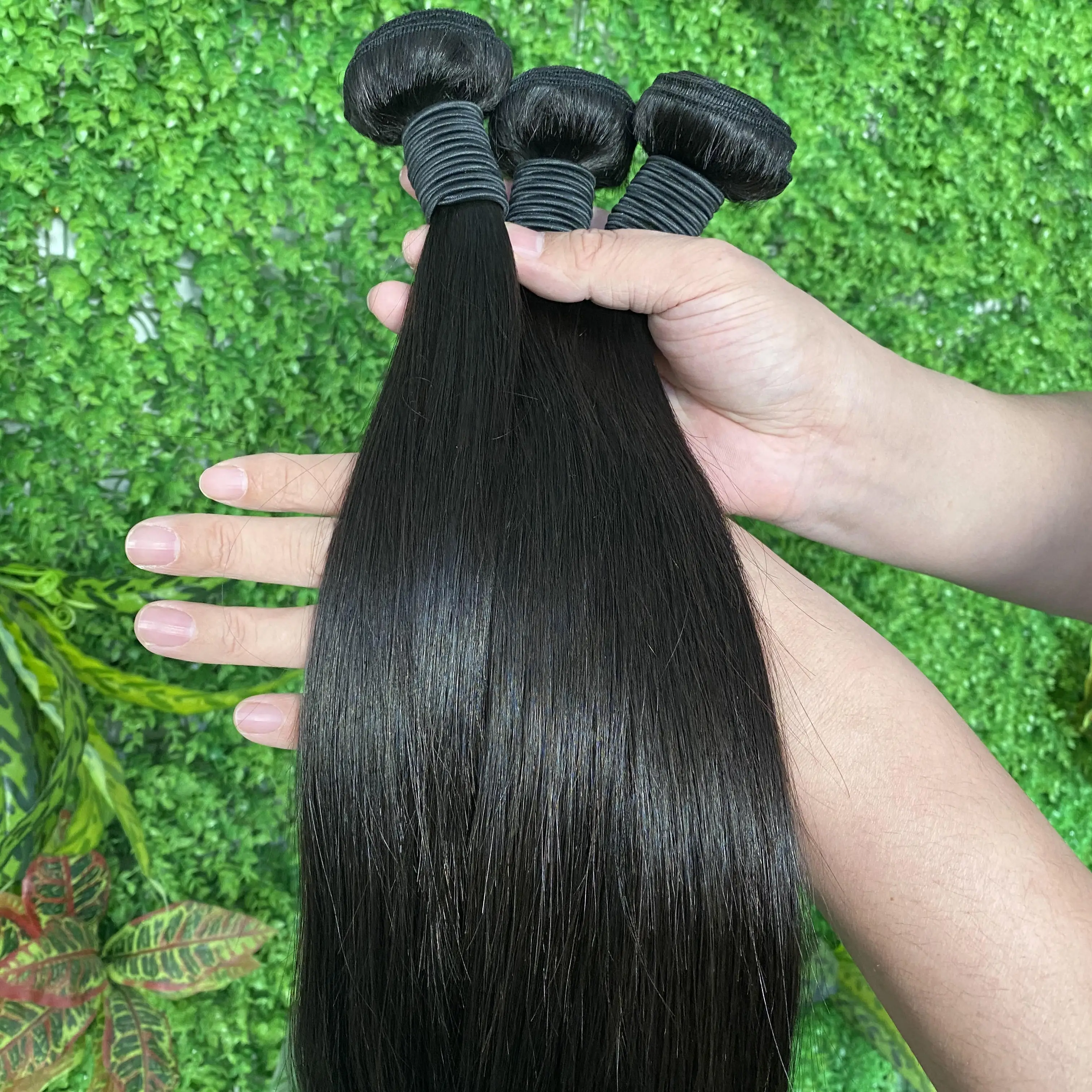 

Unprocessed cheap price straight human hair weave bundle raw human brazilian hair extension vendors