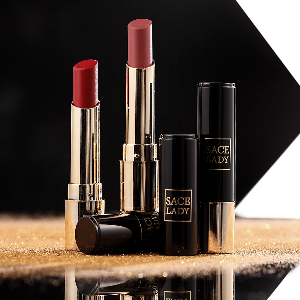 

SACE LADY Matte Lipstick Newest Fashion Long Lasting Waterproof Matte Lipstick Lip Make-up OEM Private Label SL616, 12 colors