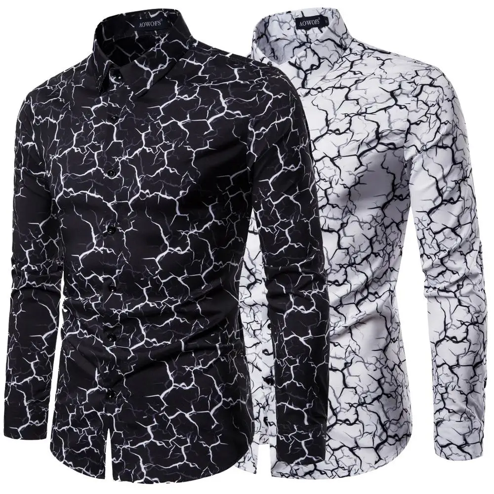 

Free Shipping! Large Size Men's Slim Versatile Long-Sleeved Shirt