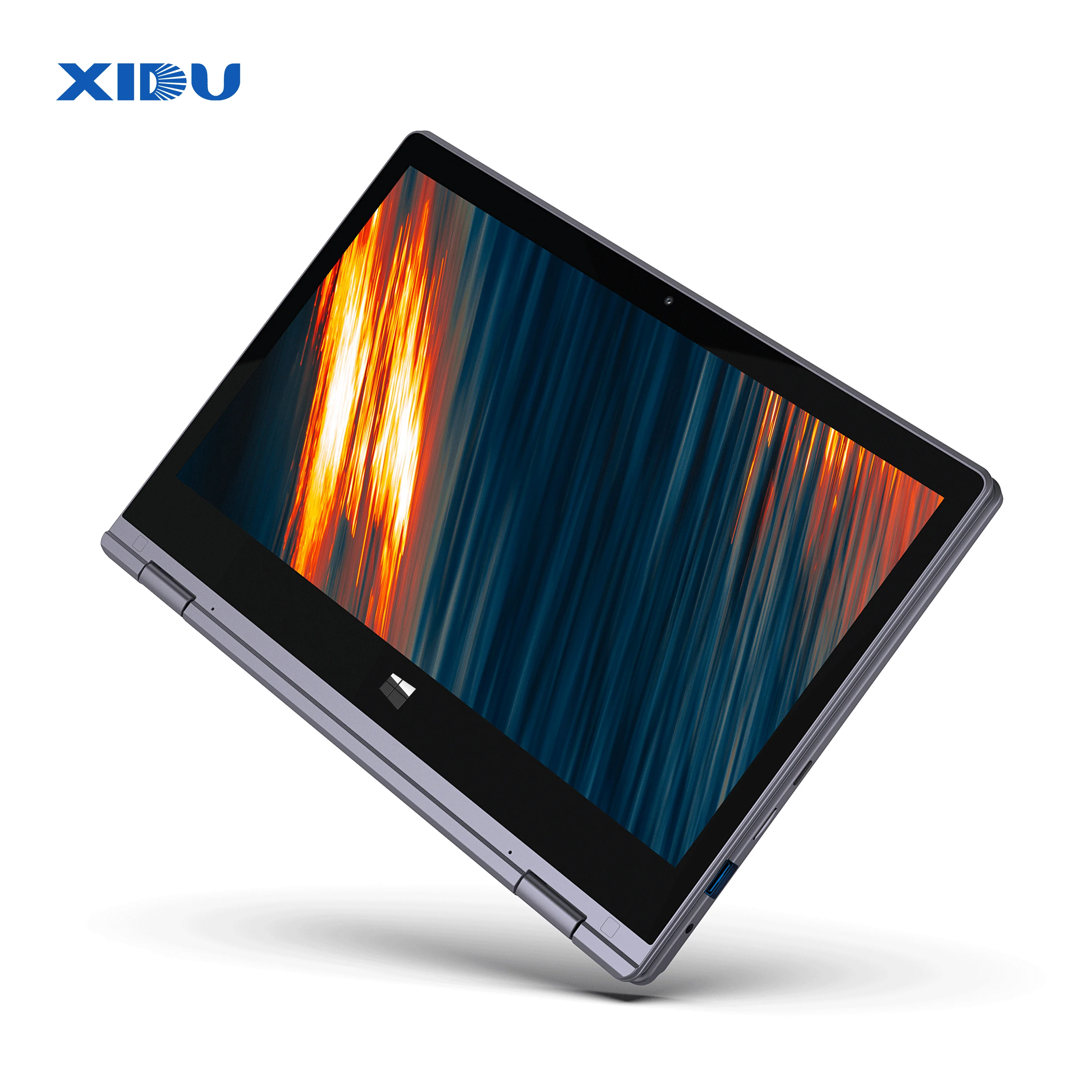 

XIDU 11.6 Inch Intel Celeron J3355 6G+128G SSD 360 Degree Flip Mini Netbooks Laptop Computer, Silver, black, and customize
